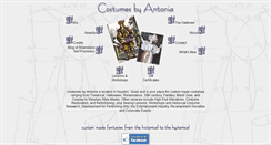 Desktop Screenshot of costumesbyantonia.com